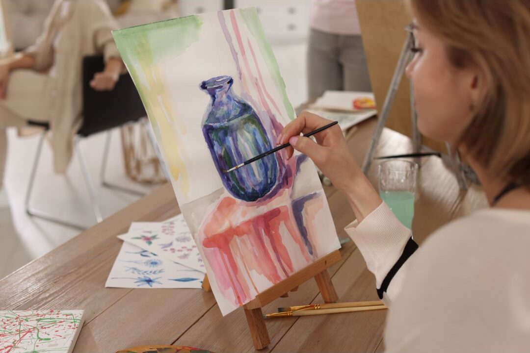 stay at home mom pursuing a creative hobby affirming her permission to want things for herself