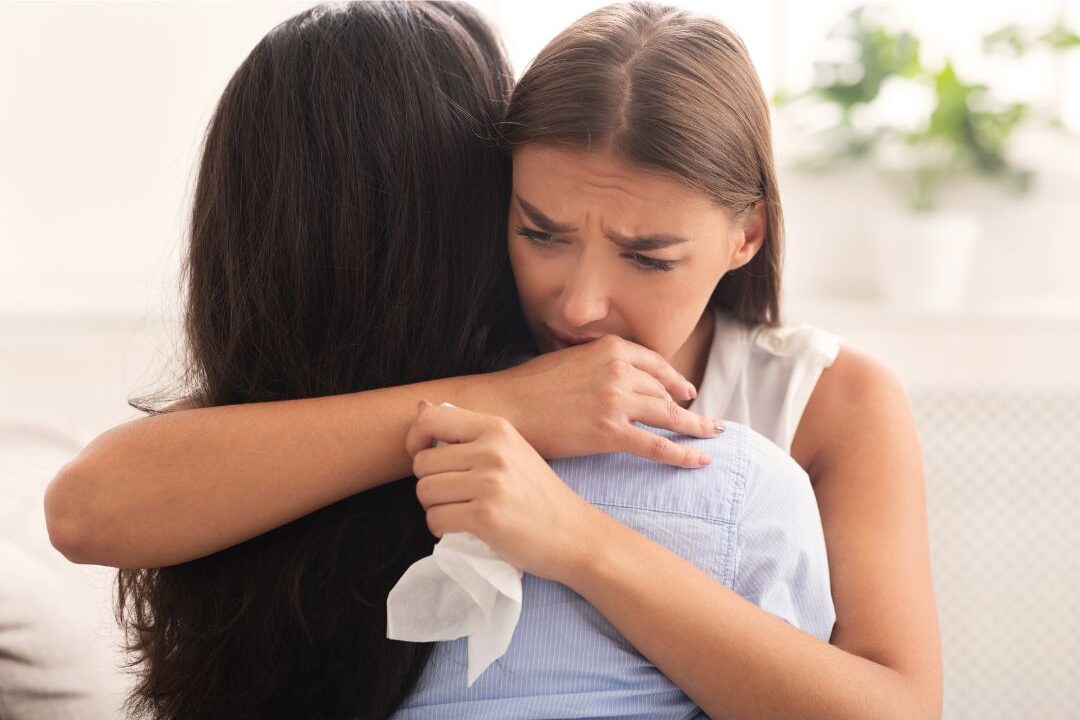 stay at home mom being encouraged affirming she is doing well