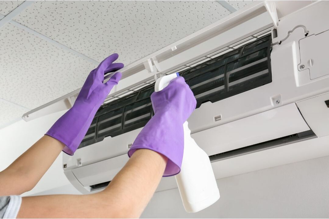 cleaning air vents to fix a hidden reason why the home always smells bad