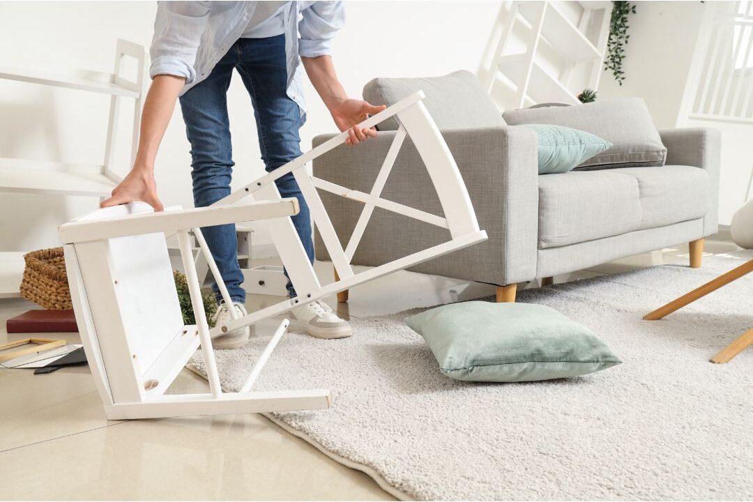 broken and damaged items left unfixed making a home feel perpetually messy