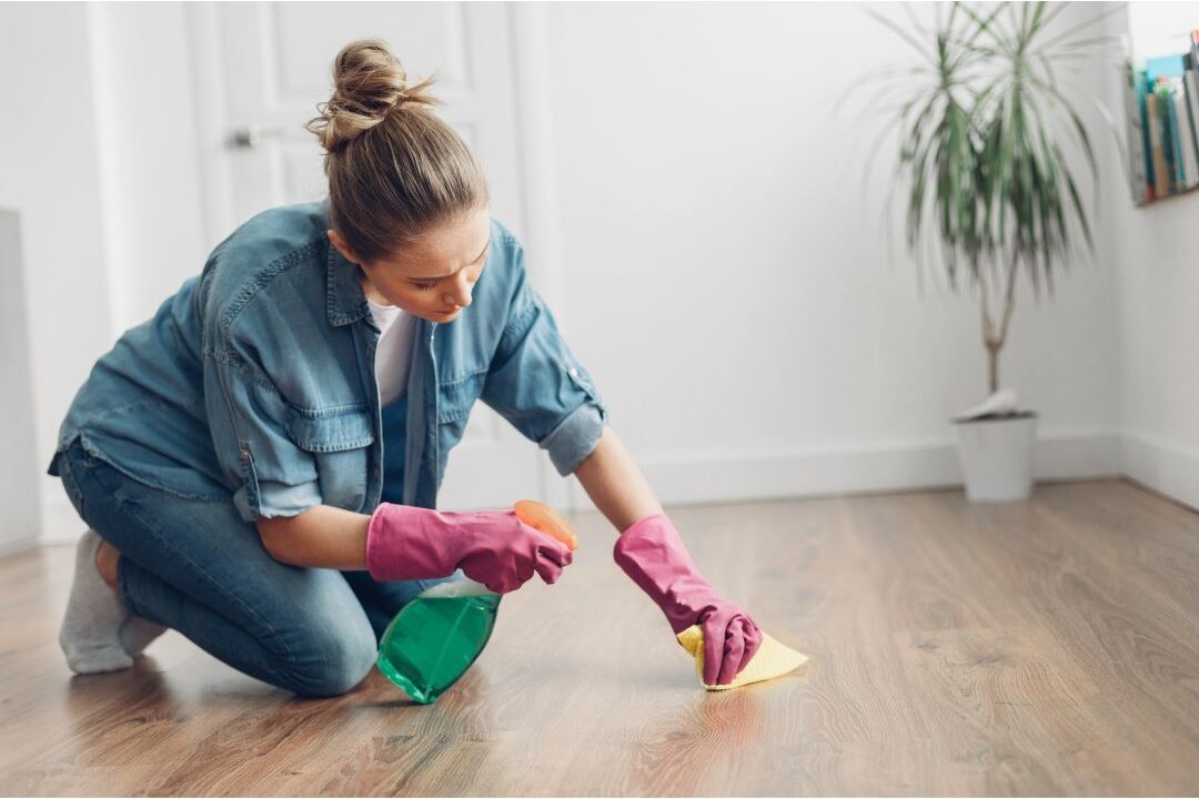 only cleaning when things look dirty as a cleaning mistake that allows bacteria to build up unseen