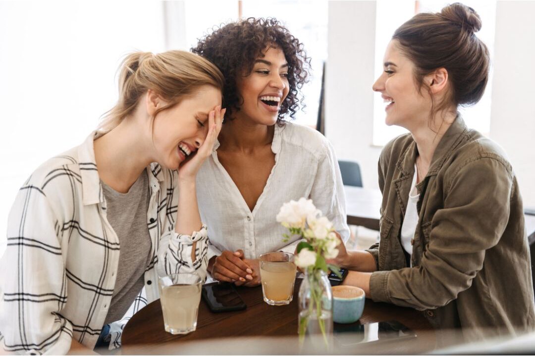 a group of mothers sitting together highlighting community as real soft living