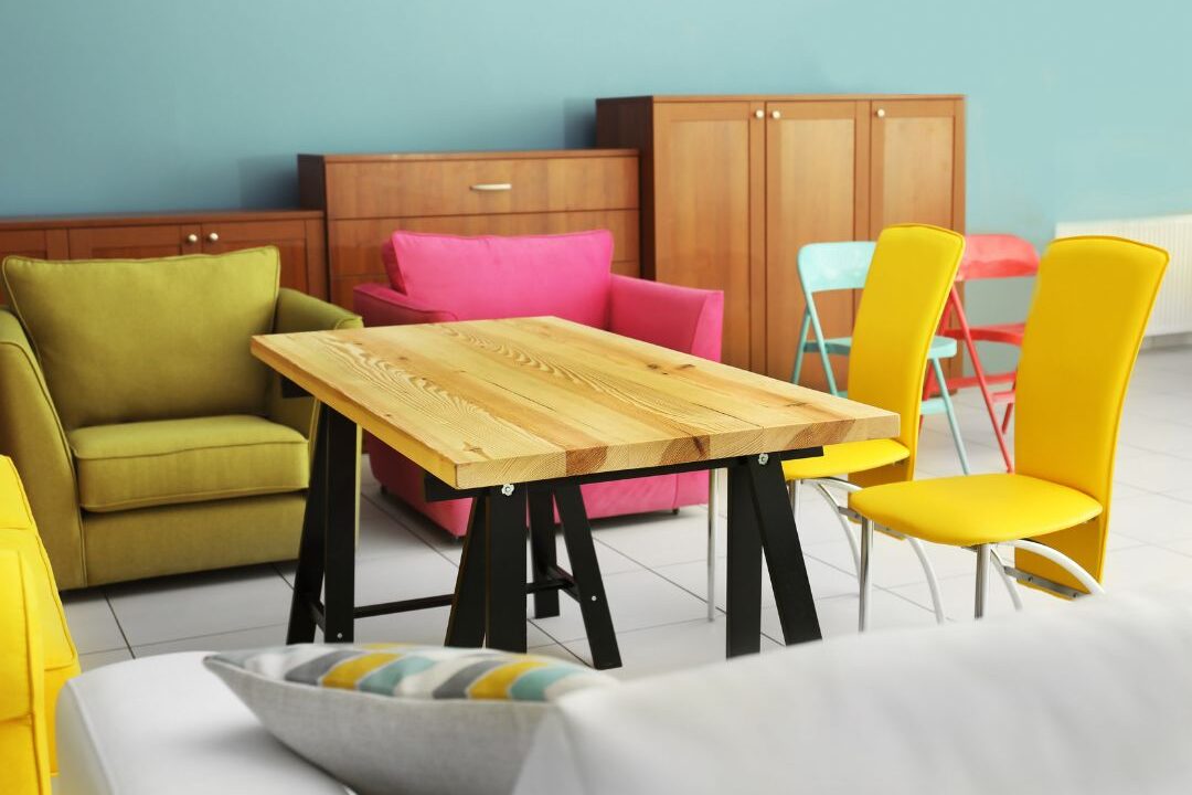 competing colors and patterns making a home feel messy even after cleaning