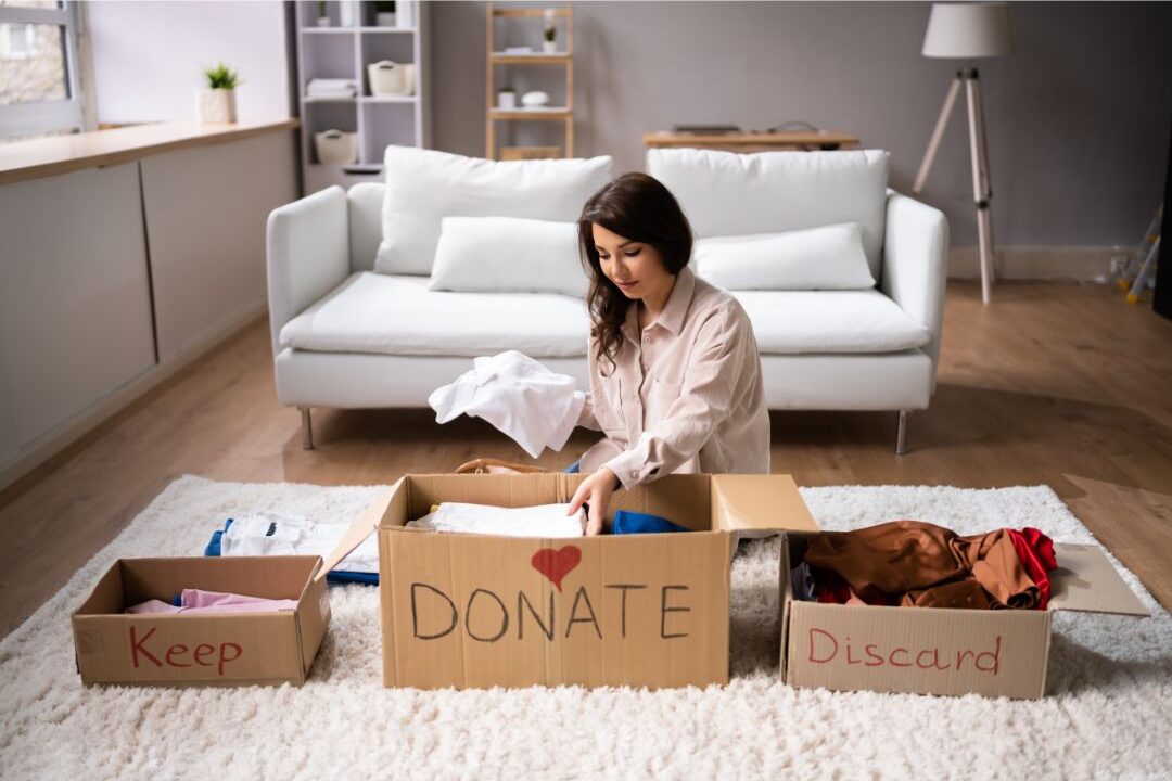 decluttering as a free affordable home upgrade that feels expensive