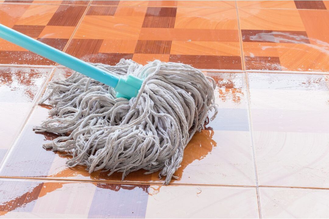 using a dirty mop as a cleaning mistake that actually makes your house dirtier