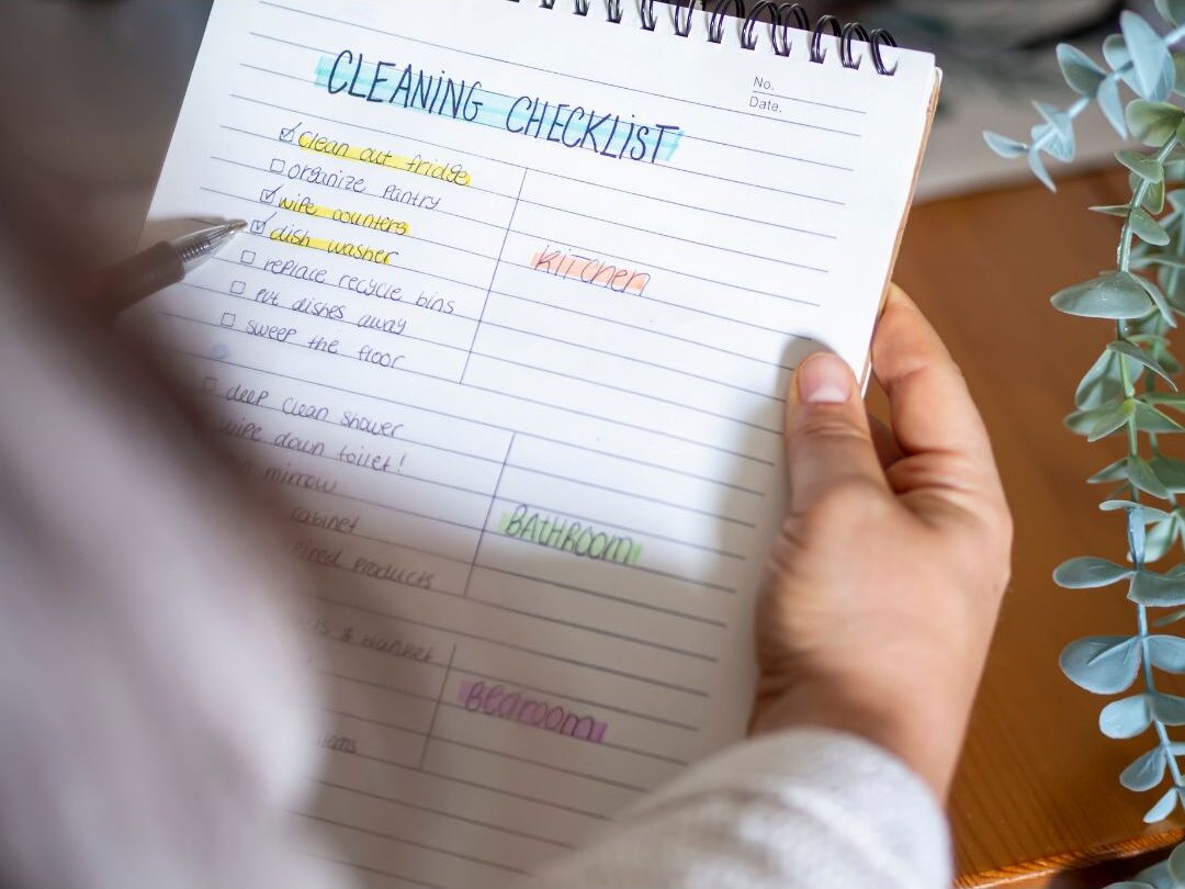 woman weekly cleaning routine as a fix for why your home always smells bad