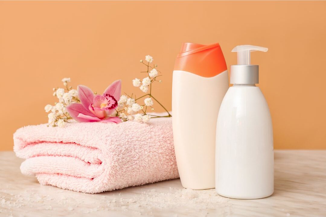 using aromatic body wash during a regular shower for quick self care