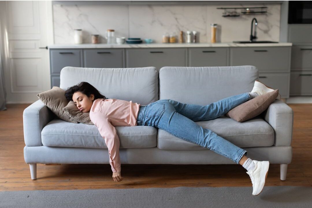 maintaining habits that keep your home clean during low energy days