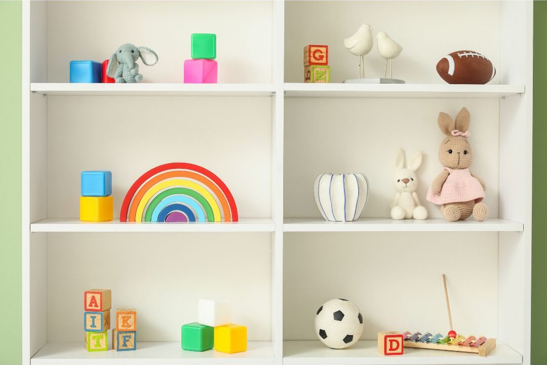 Setting up a simple toy rotation system for easy cleanup