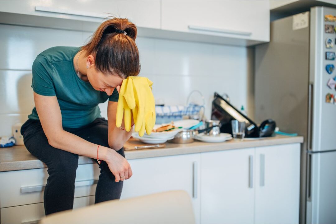 why reactive morning habits cause mental fatigue for stay at home moms