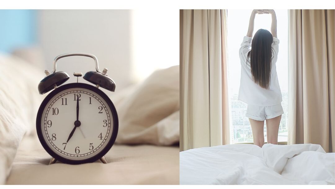 stay-at-home mom enjoying quiet time before her children wake up