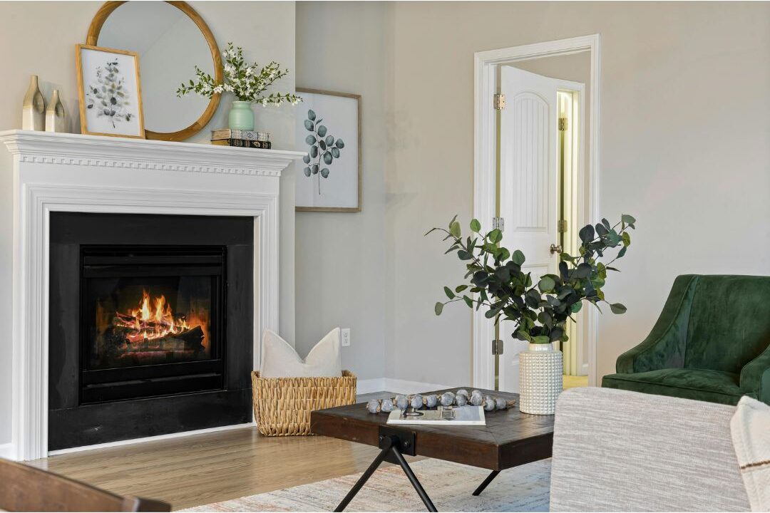 creating a focal point in a room to stop it feeling messy even after cleaning