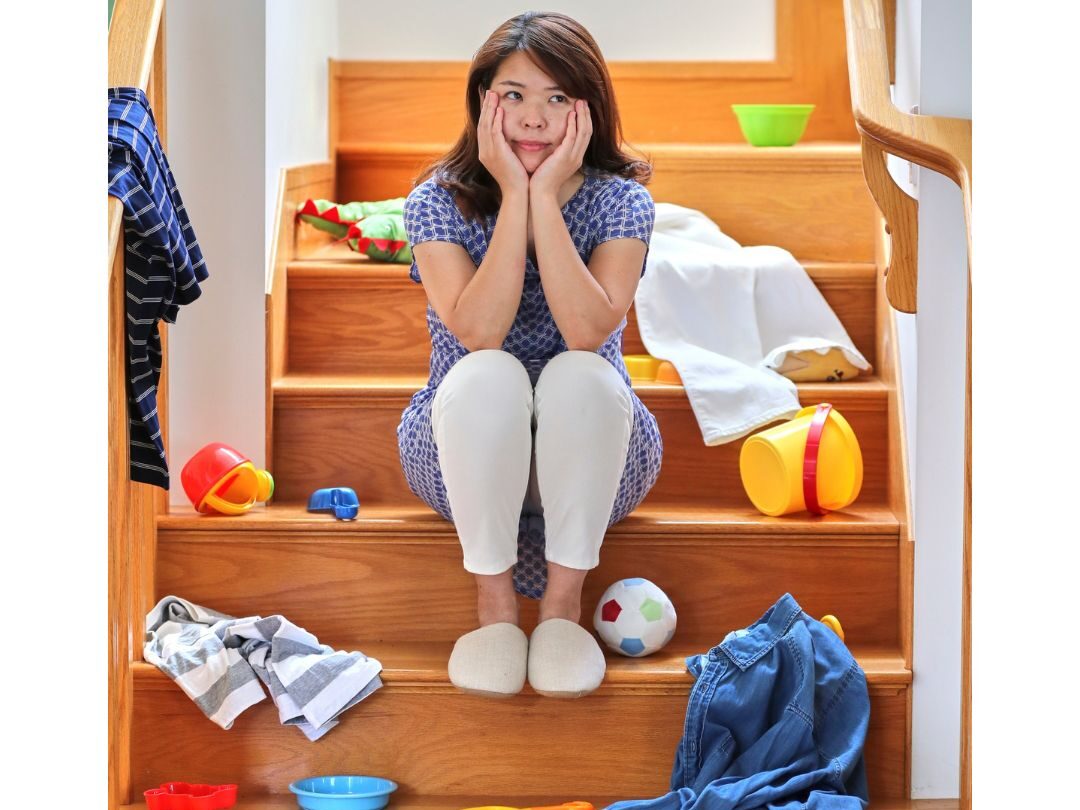 household members not putting things back making the house always feel messy