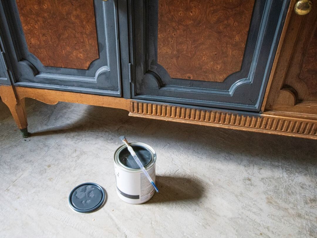 painting thrifted furniture for affordable home upgrades that feel expensive