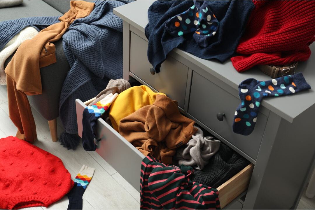 poor storage systems as a reason the house always feels messy even after cleaning