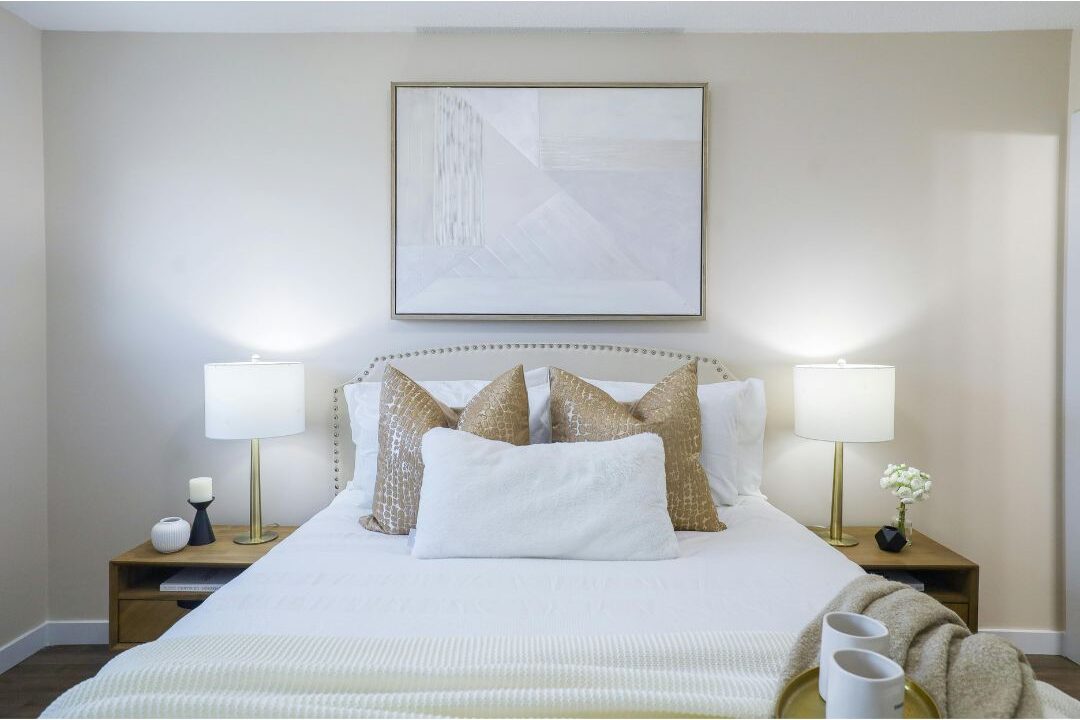 quality bedding making a bedroom feel luxurious and restful