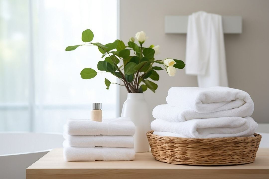 thick soft towels making a bathroom feel luxurious every single day