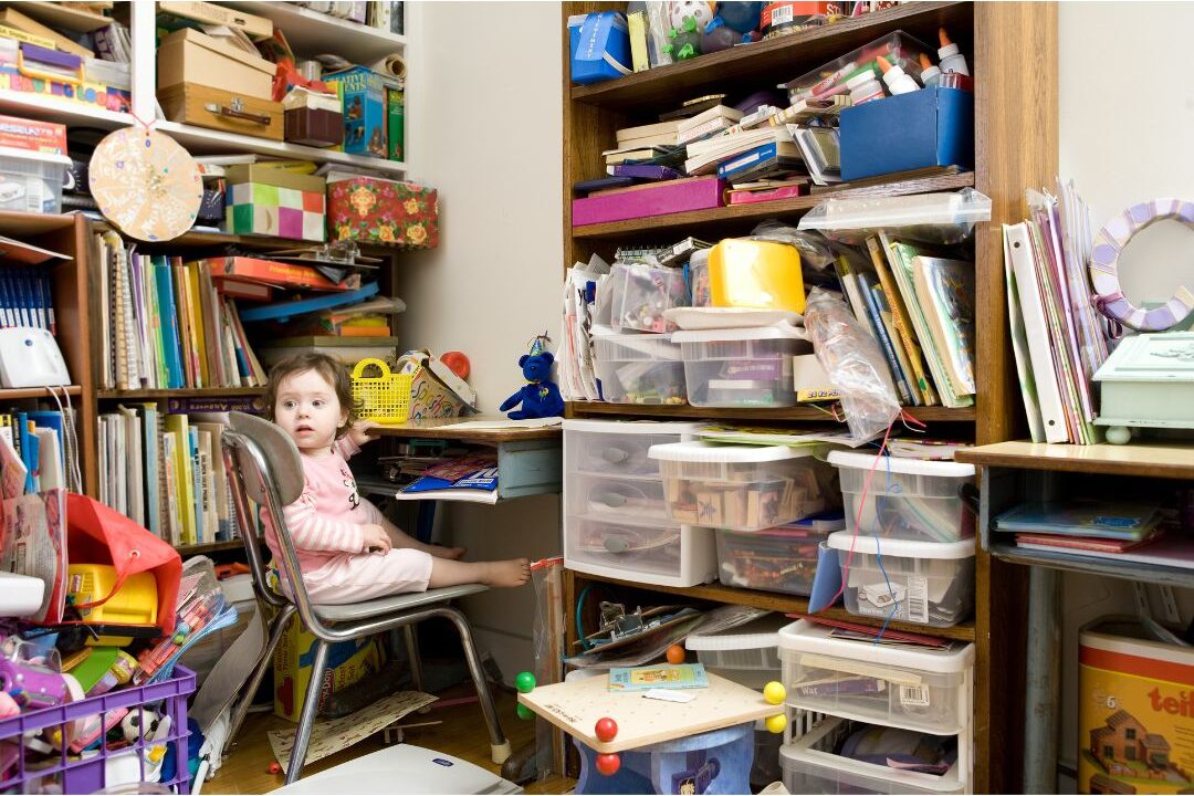 overcrowded home with too much stuff as a reason the house always feels messy