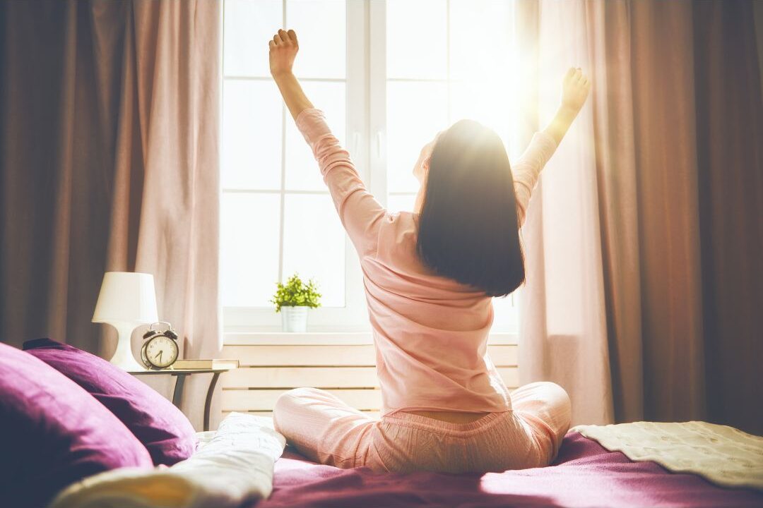 waking up ten minutes early to create a peaceful morning sanctuary routine