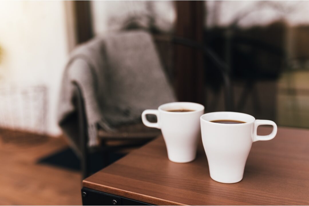 dedicated coffee tea station counter discovering 40 cozy home ideas you'll want to copy