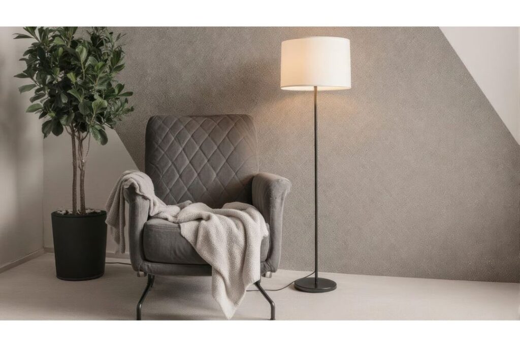 warm living room corner showing key insights when i tried living like a rich homemaker for 30 days