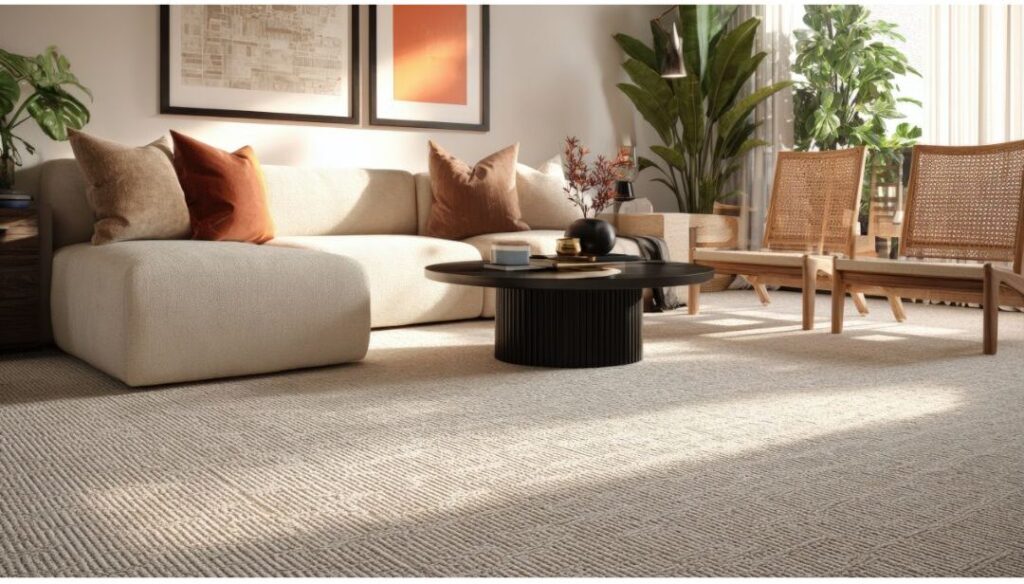 warm sunlit living room with clean wooden coffee table displaying how the home reset trick that changed my entire week brought peace