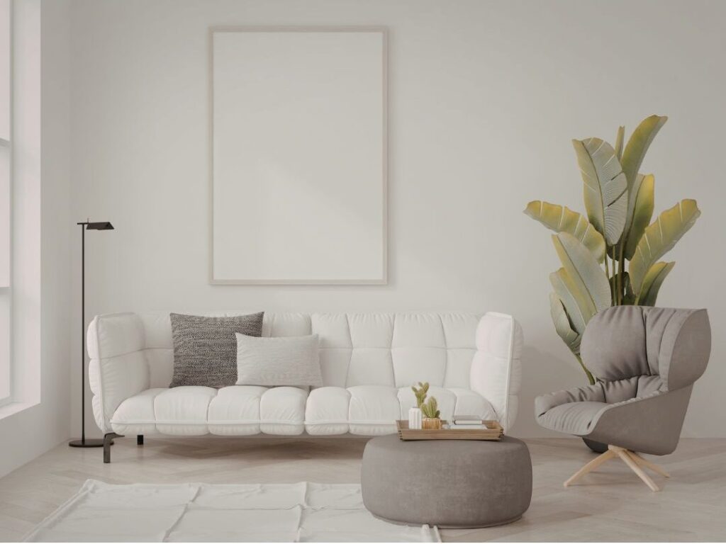 warm sunlit living room with minimalist clean furniture showing how these 10 things quietly make your house feel chaotic